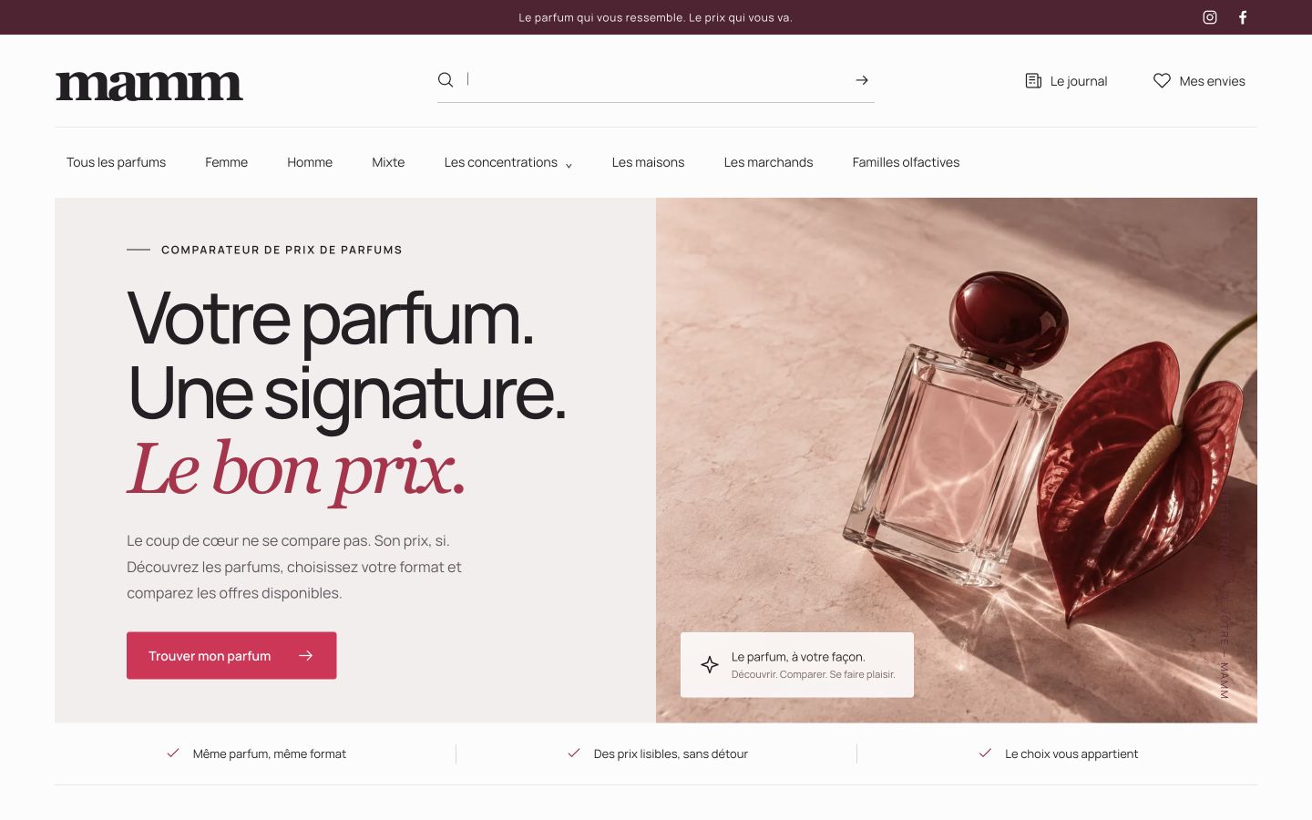 Aperçu du site MAMM le 13 octobre 2026